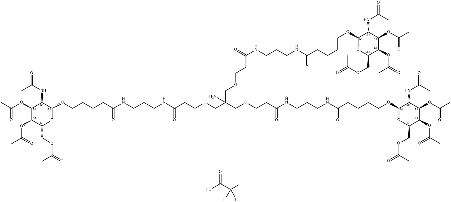 Tri-GalNAc(OAc)3 TFA