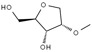 (2R,3S,4S)-2-(hydroxymethyl)-4-methoxytetrahydrofuran-3-ol