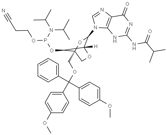 DMTr-2'-O-4'-C-Locked-rG(iBu)-3'-CE-Phosphoramidite