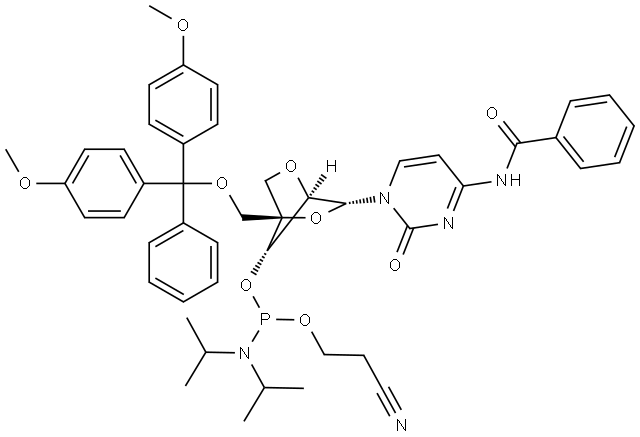DMT-2'-O-4'-C-Locked-C(Bz)-Phosphoramidite